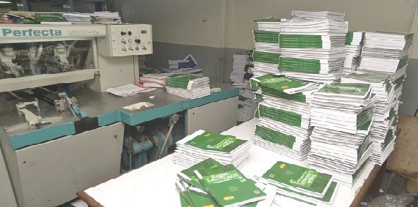 The production of textbooks meant for basic schools under the new curriculum underway