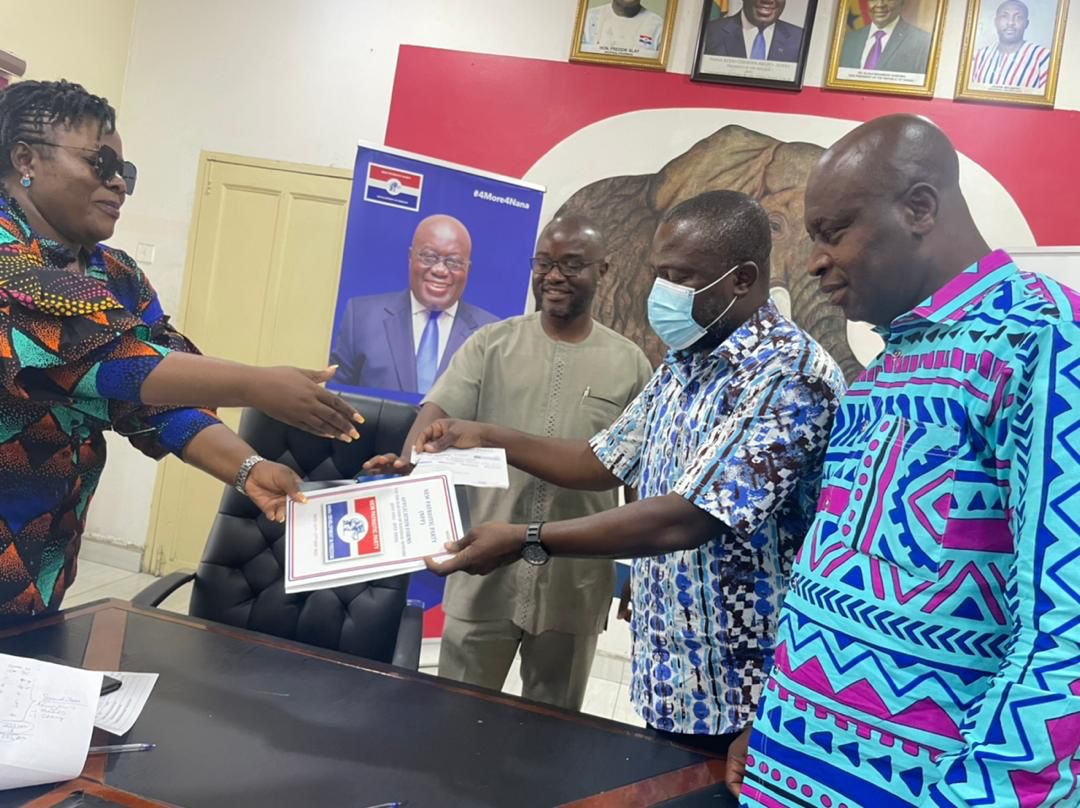Stephen Ntim picks NPP chairmanship nomination forms