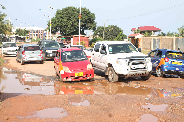 Rains batter Accra roads: Minister deploys mobile maintenance unit to fix problems
