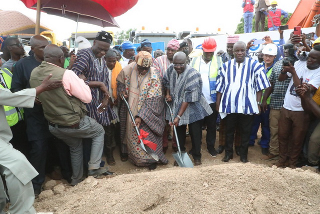 Bawumia cuts sod for construction of 167km Tamale-Yendi-Tatale highway