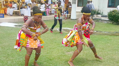 A dance performance at a function