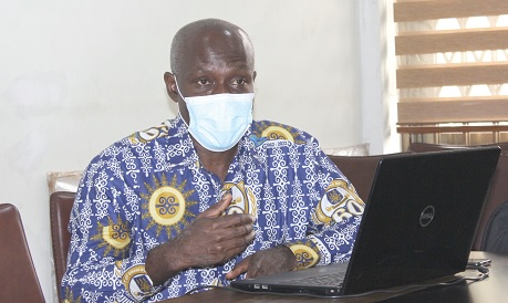 Dr Edward Antwi —  Programme Manager, Newborn and Child Health at the GHS