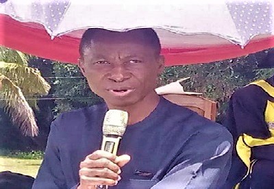 Anthony Adu Nketia, Chief Executive Officer of Thonket Group of Companies, addressing the 13th Congregation of the Ghana Baptist University College