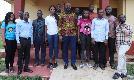 GIFEC administrator concludes inspection of projects in Ashanti Region 