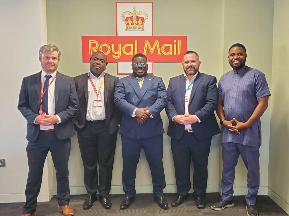 Ghana Post meets leadership of Royal Mail UK to explore areas of collaboration