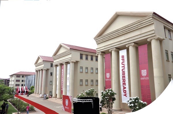 Front view of the Academic City University. Picture: SAMUEL TEI ADANO Front view of the Academic City University. Picture: SAMUEL TEI ADANO