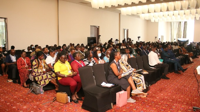 A cross section of exporters, SME sector players and trade investors at the forum. Photos by DELLA RUSSEL OCLOO A cross section of exporters, SME sector players and trade investors at the forum. Photos by DELLA RUSSEL OCLOO
