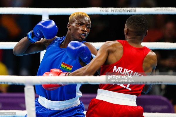 Joseph Commey fights Alex Mukuka