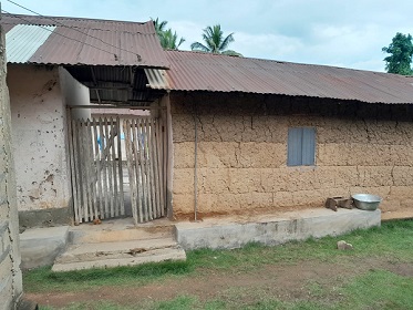 The late Yaw Akote’s residence