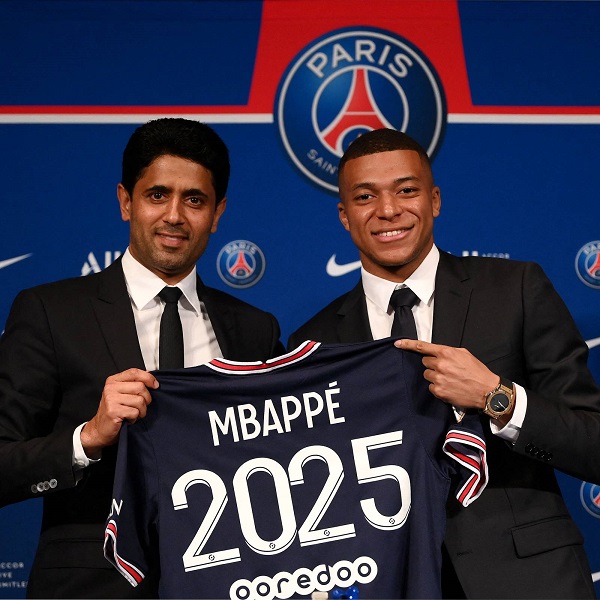 Kylian Mbappe signs mammoth deal