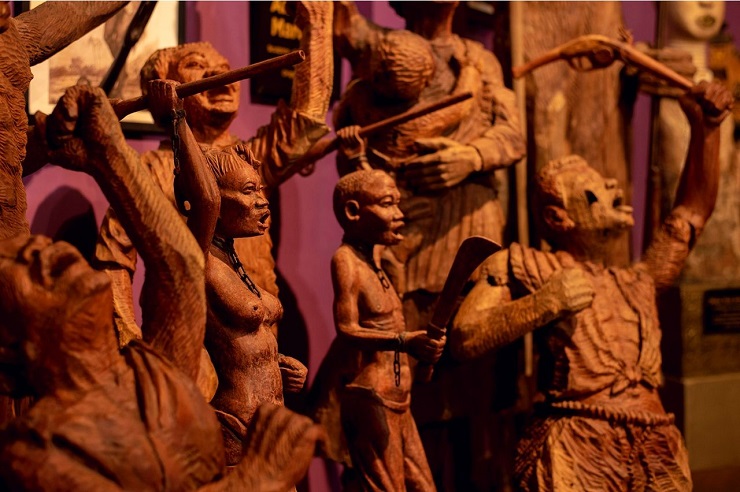 Depiction of Africans who freed themselves from slavery