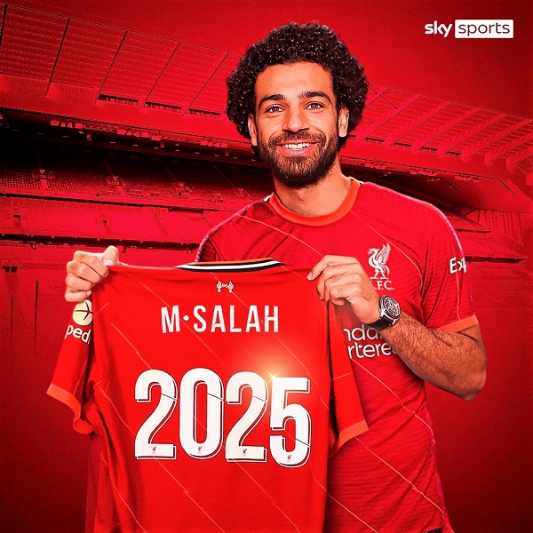 Mohammed Salah signs lucrative deal
