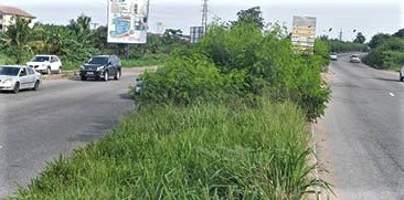 The Ofankor-Pokuase median yet to be cleared The Ofankor-Pokuase median yet to be cleared