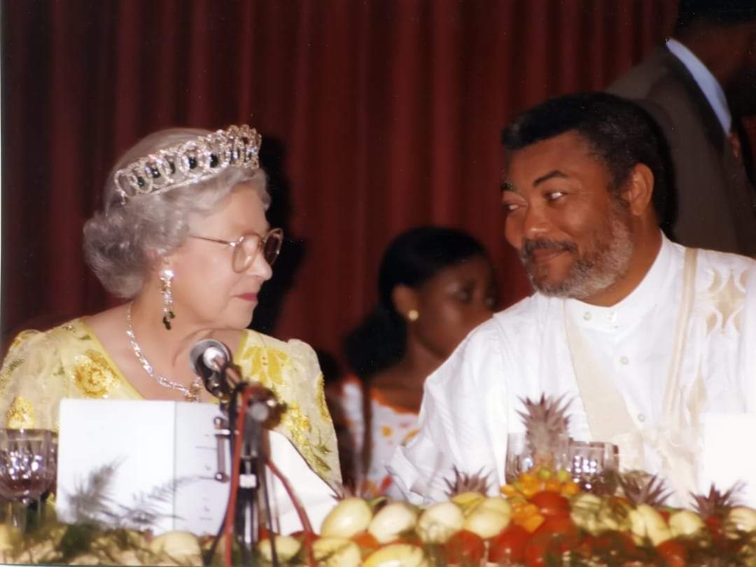 Queen Elizabeth II Dance with Ghana's President