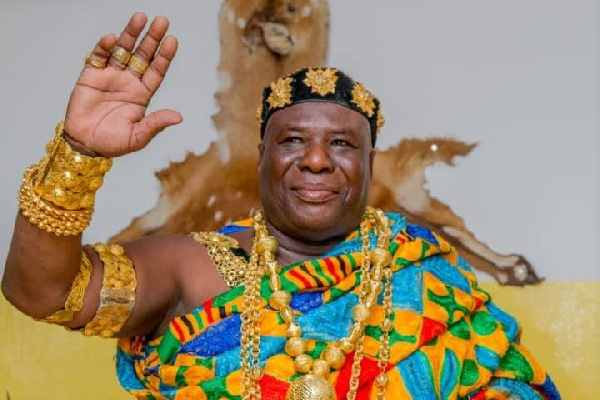 Neenyi Ghartey VII, the Paramount Chief of the Effutu Traditional Area Neenyi Ghartey VII, the Paramount Chief of the Effutu Traditional Area