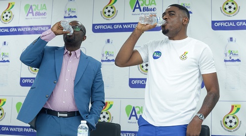 Ghana Football Association inks partnership with Aqua Blue Natural Mineral Water