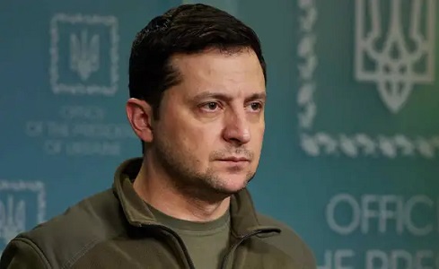 Ukraine President Volodymyr Zelenskyy 