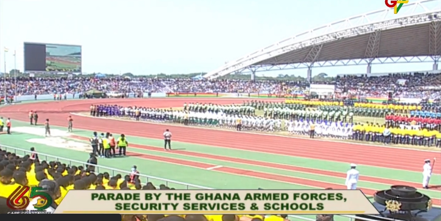 Ghana's 65th Independence anniversary parade