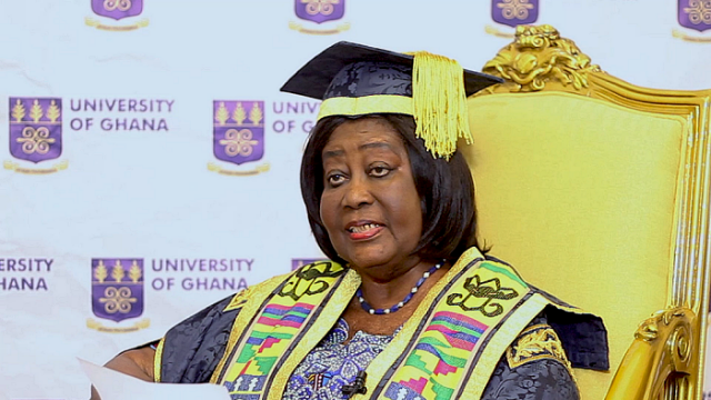 Mrs. Mary Chinery-Hesse, Chancellor of the University of Ghana, Legon