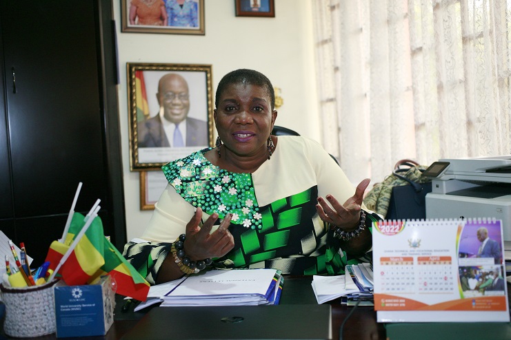 Mrs Mawusi Nudekor Awity, Director General, TVET