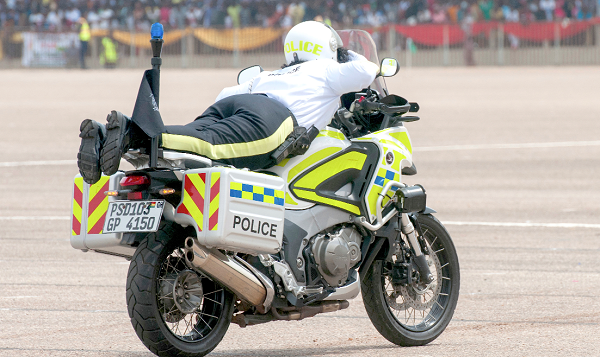 ghana news Hajia Police - Popular female dispatch rider sensation