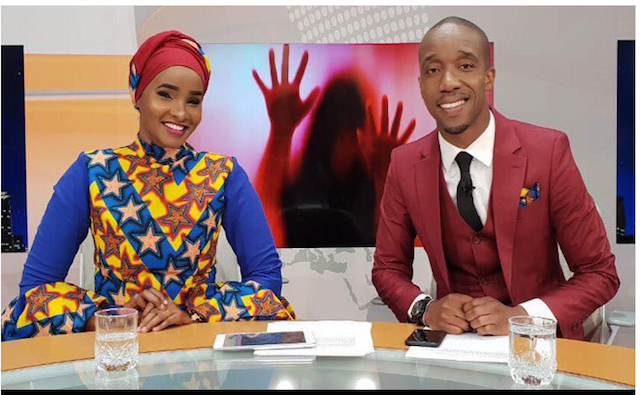 Lulu Hassan anchors news with her hubby