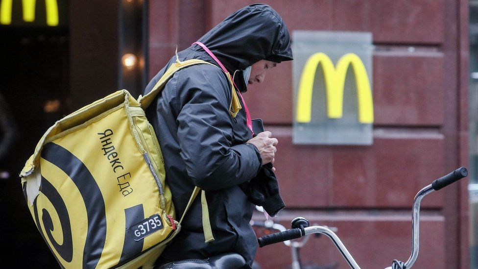 Ukraine war: McDonald’s, Coca-Cola and Starbucks halt Russian sales