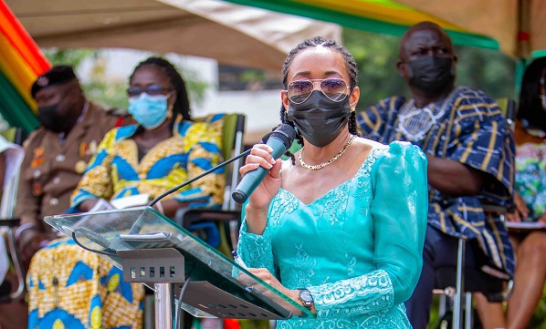The Member of Parliament for Klottey Korle, Dr. Zanetor Agyeman-Rawlings