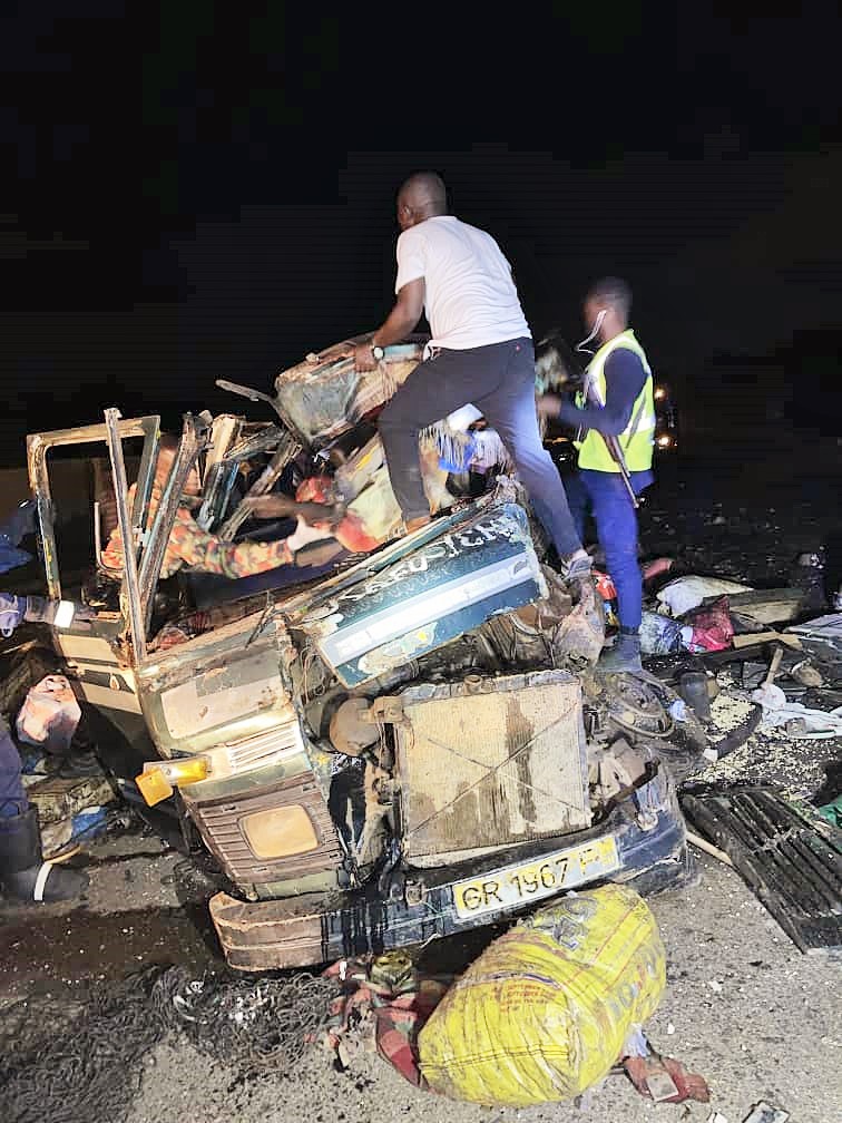 Peki-Avetile: 4 people killed in road crash