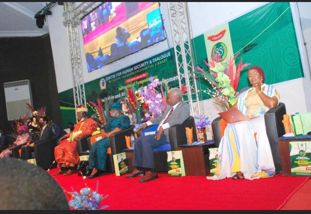 What Goski Alabi said at Obasanjo's 85th birthday in Abeokuta