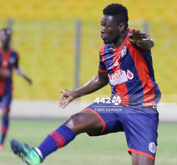 Asamoah Gyan last played for Legon Cities