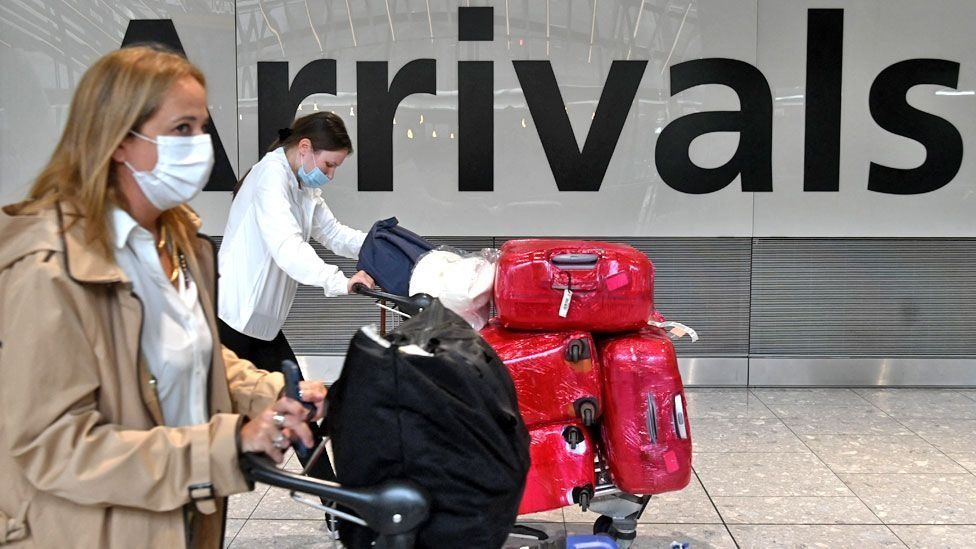 The arrivals process into England is set to become easier for travellers