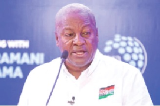  Former President Mahama
