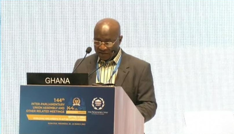 Kyei-Mensah-Bonsu addresses Inter-Parliamentary Union Assembly in Indonesia