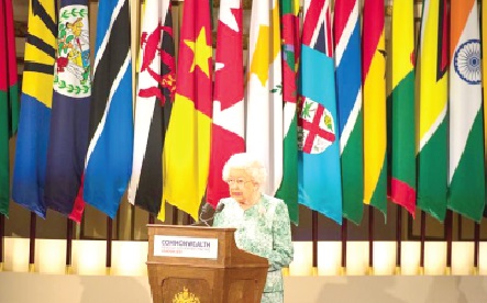  Queen Elizabeth II, addressing the Commonwealth