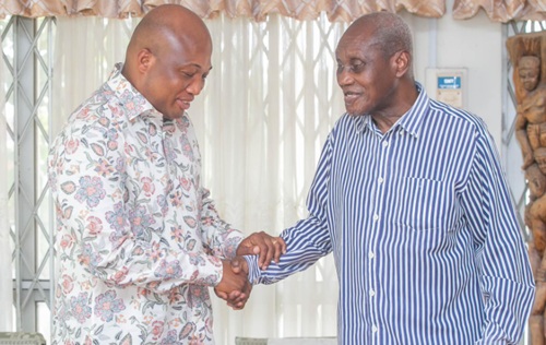 Ablakwa consults Obed Asamoah ahead of vetting as Foreign Minister-Designate