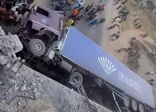 No injuries, deaths in accident involving Fan Milk logistics partner's truck at Achimota Overhead