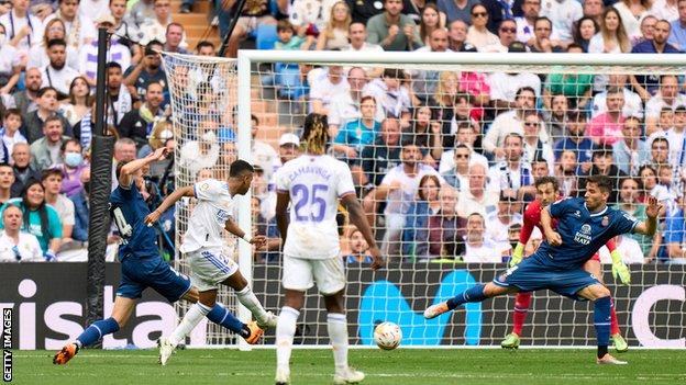 Rodrygo has scored four goals in the past five games