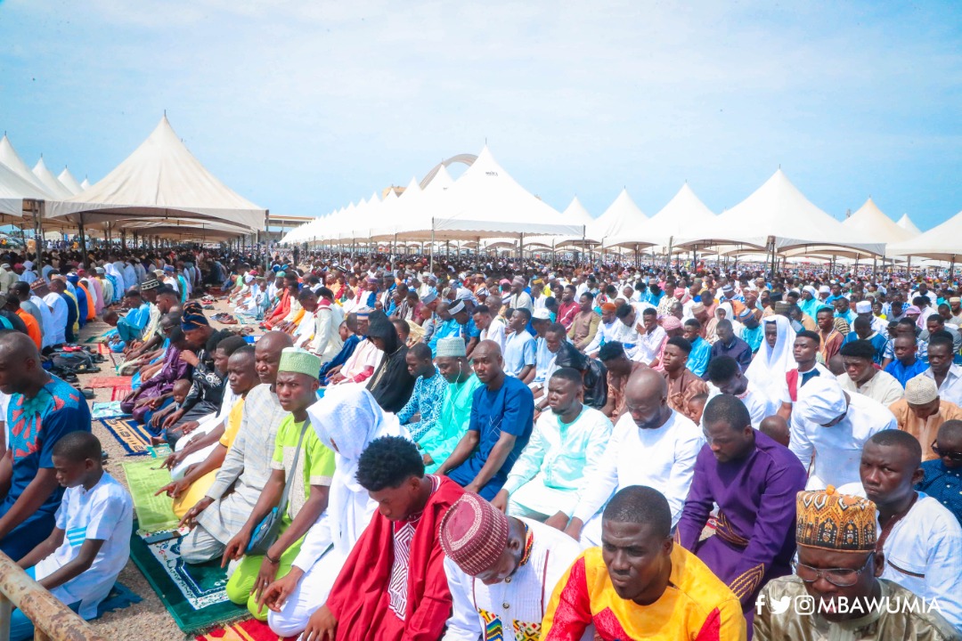 A section of the celebrants at the Independence Square 
