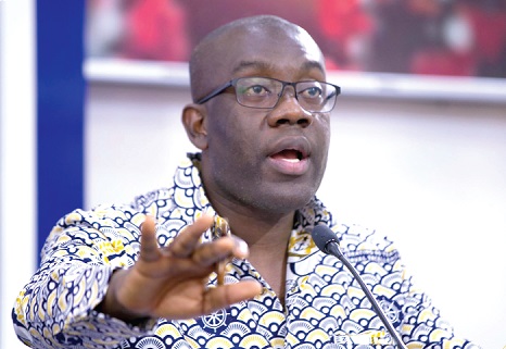 Kojo Oppong Nkrumah — Minister of Information