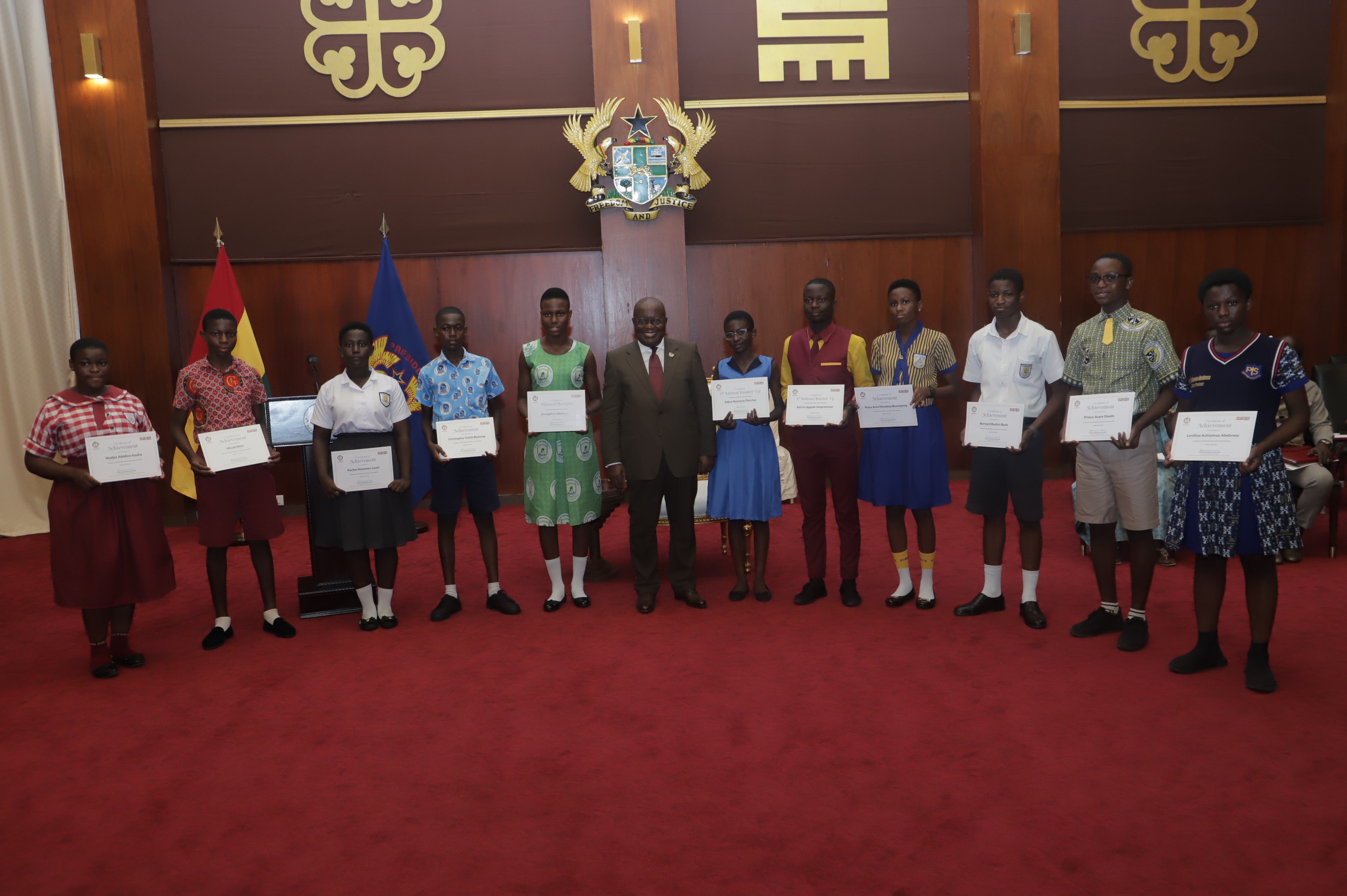Choose STEM courses - President Akufo-Addo encourages school children