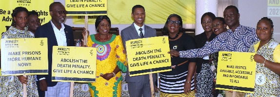 Amnesty International kicks against capital punishment