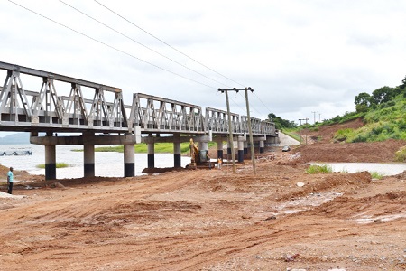 The Agbnenoxoe-Dafor Bridge under construction The Agbnenoxoe-Dafor Bridge under construction
