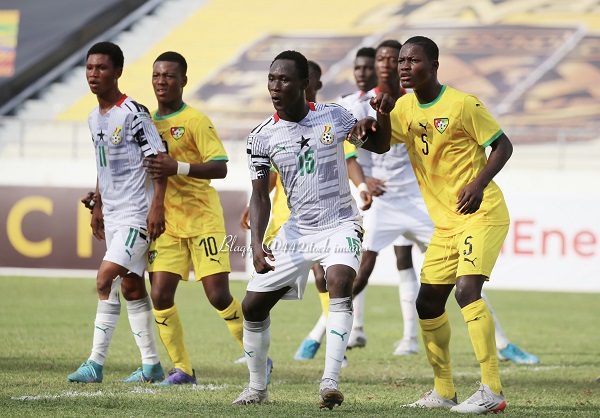 Black Starlets versus Togo Starlets beat togo in Cape Coast