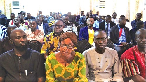A section of the audit committee members A section of the audit committee members