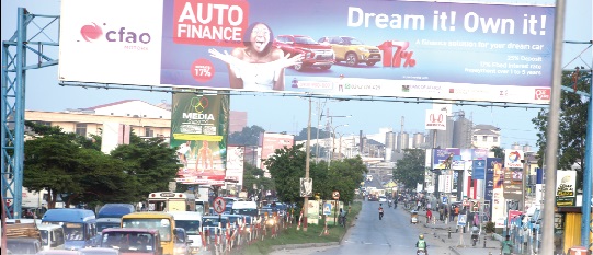 A view of the automobile hub at the South Industrial Area in Accra