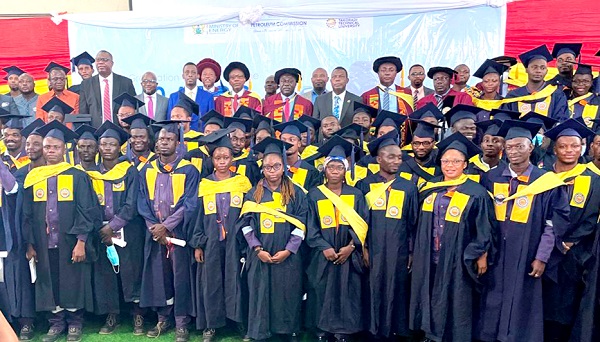 The graduates of the Takoradi Technical University
