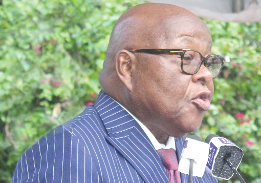 A former Speaker of Parliament, Professor Aaron Mike Oquaye