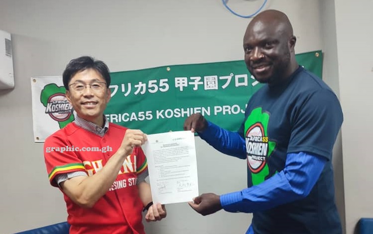 Ghana Baseball signs partnership with Japan-Africa Baseball and Softball Foundation