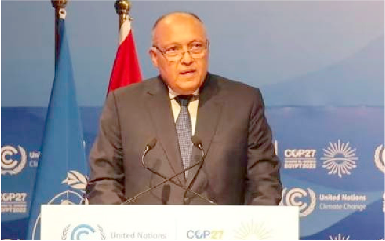 Sameh Shoukry — COP27 President